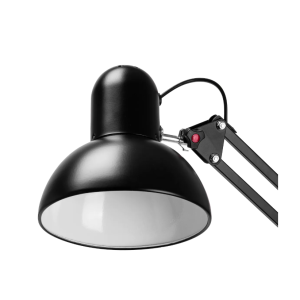 НАСТОЛНА ЛАМПА ЗА  LED КРУШКА PiX 314 - ЧЕРНА