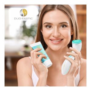 ЧЕТКА ЗА ЛИЦЕ 4 В 1 - LUMINEO PRO HOME SPA + ГЕЛ ЗА ЧУВСТВИТЕЛНА КОЖА 100 мл - ТЮРКОАЗ