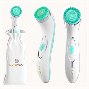 ЧЕТКА ЗА ЛИЦЕ 4 В 1 - LUMINEO PRO HOME SPA + ГЕЛ ЗА ЧУВСТВИТЕЛНА КОЖА 100 мл - ТЮРКОАЗ