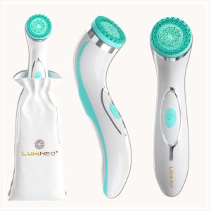 ЧЕТКА ЗА ЛИЦЕ 4 В 1 - LUMINEO PRO HOME SPA + ГЕЛ ЗА ВСИЧКИ ТИПОВЕ КОЖА 100 мл - ТЮРКОАЗ
