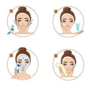 ЧЕТКА ЗА ЛИЦЕ 3 В 1 - LUMINEO HOME SPA + ГЕЛ ЗА ВСИЧКИ ТИПОВЕ КОЖА 100 мл