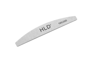УЛТРАТЪНКА ПИЛА ЗА НОКТИ - 180/240 ПОЛУМЕСЕЦ - HLD