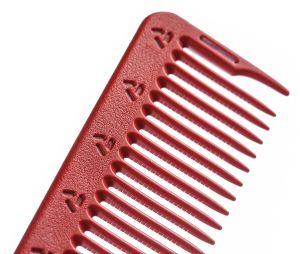 АНТИСТАТИЧЕН ТЕРМОУСТОЙЧИВ ГРЕБЕН XANITALIA SALON PRO Z-GRIP 010 ЧЕРВЕН