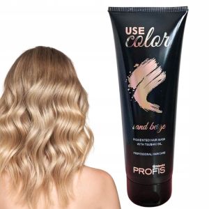 PROFIS USE COLOR - ОЦВЕТЯВАЩА МАСКА - SAND BEIGE 250мл