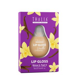 ГЛАНЦ ЗА УСТНИ  - VANILLA CREAMY - THALIA NATURAL BEAUTY - 15мл