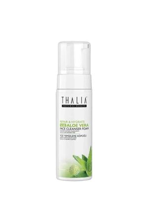 ПОЧИСТВАЩА ПЯНА ЗА ЛИЦЕ - АЛОЕ ВЕРА - ХИДРАТИРАЩА - THALIA NATURAL BEAUTY - 150мл