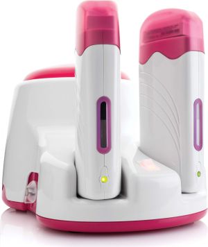 КОМБИНИРАН НАГРЕВАТЕЛ ЗА КОЛА МАСКА - КОНСЕРВА 800гр + 2 РОЛ-ОНА x 100гр - 150W - SALONX PRO
