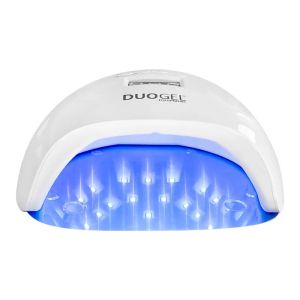 UV/LED ЛАМПА DUOGEL - YOUNG + ОГЛЕДАЛНА ОСНОВА 76W