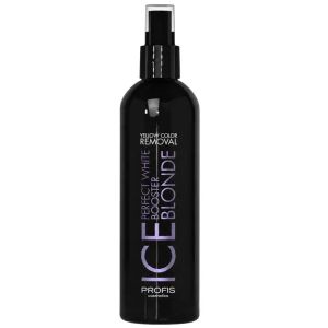 PROFIS ICE BLOND - МАТИРАЩ СПРЕЙ ЗА РАЗРЕСВАНЕ И ПОДХРАНВАНЕ НА РУСИ, СИВИ И ИЗСВЕТЛЕНИ КОСИ С МЛЕЧНА КИСЕЛИНА И НАР 250мл