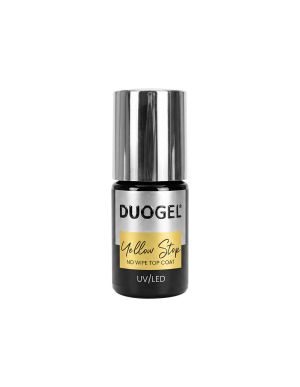 DUOGEL LED/UV ТОП ЛАК БЕЗ ЛЕПКАВ СЛОЙ - YELLOW STOP - 6мл