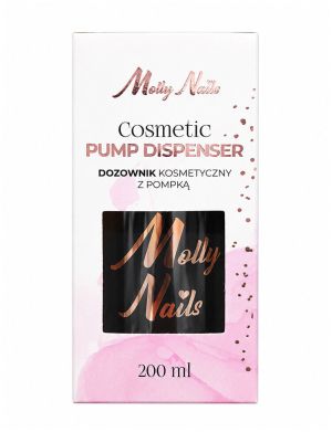 ДОЗАТОР ПОМПА ЗА ТЕЧНОСТИ MOLLY NAILS ЧЕРНА 200мл