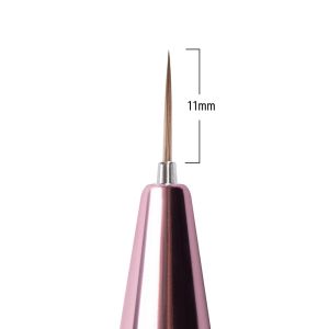ЧЕТКА ЗА ДЕКОРАЦИЯ MOLLY NAILS С КАМЪК 11мм