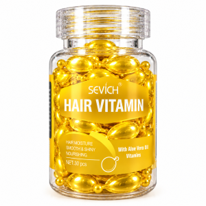 СЕРУМ ВИТАМИНИ ЗA СУХА КОСА - SEVICH ALOE VERA OIL - 30 бр. КАПСУЛИ